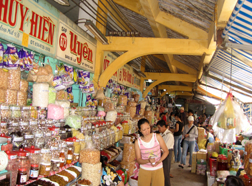 The main market in Cholon
