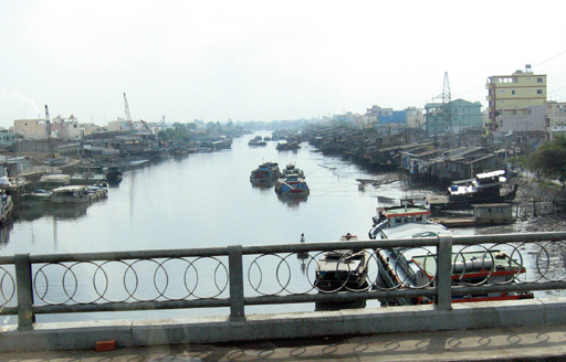 Canal in the Mekong Delta