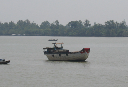 Mekong River vessle