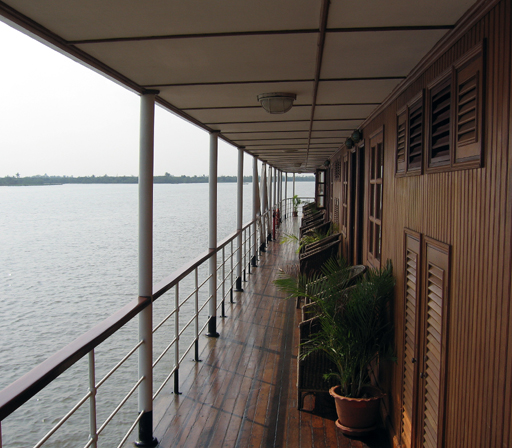 Second Deck of the Mekong Pandaw