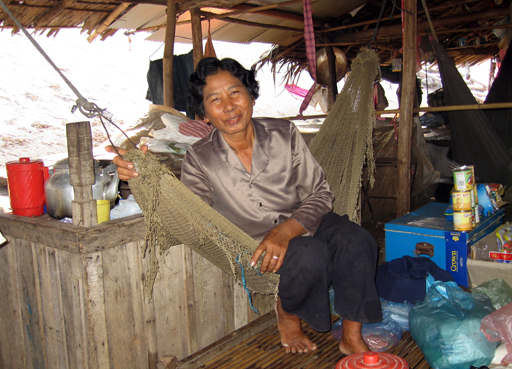 This lady in the market