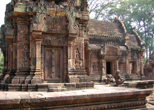Library at Banteay Srei