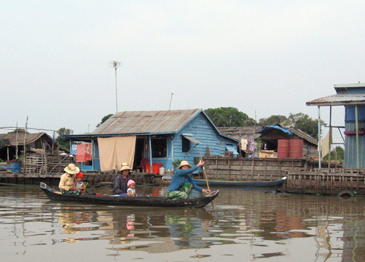 Floating village of Prek Toal