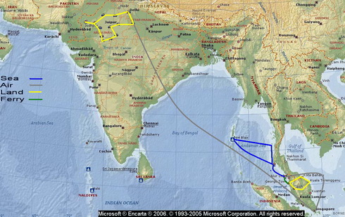 Map of Asia