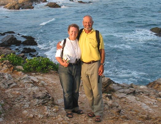 Walt and Jane in Sri Lanka